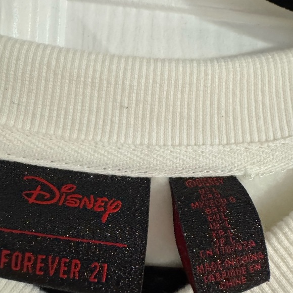 NWT FOREVER 21 x DISNEY Minnie Mouse Crewneck - Picture 4 of 5